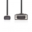 CCGP34800BK30 HDMI™ Kabel | HDMI™ Connector | DVI-D 24+1-Pins Male | 1080p | Vernikkeld | 3.00 m | Recht | PVC | Zwart | Envelop