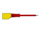 HM5411 PROBE VOOR CONTACTBESTRIJDING 4 mm MET SLENDER STAINLESS STAAL TIP / ROOD (PRÜF 2S)