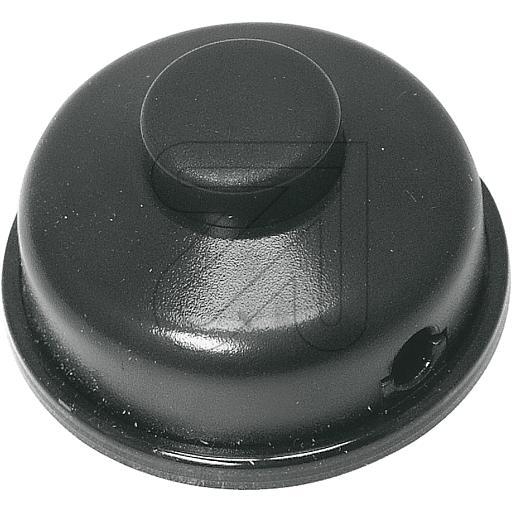 handtekening Voetganger Garderobe Serie voetschakelaar rond zwart (EC054105) - Rutten Elektroshop
