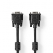 CCGL59000BK50 VGA-Kabel | VGA Male | VGA Male | Vernikkeld | Maximale resolutie: 1280x768 | 5.00 m | Rond | ABS | Zwart | Label
