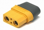 HDXT90I-F XT90 Voedingsconnector 4-polig Female 40A - 500Vdc met kap