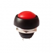 RNPBS33B Rode Pulsdrukker / drukknop met terugverend maakcontact