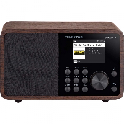 DIRA M 14i multifunctionele radio hout