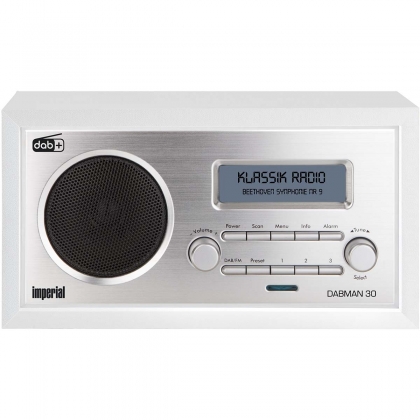 DABMAN 30 DAB+ / FM-radio Wit