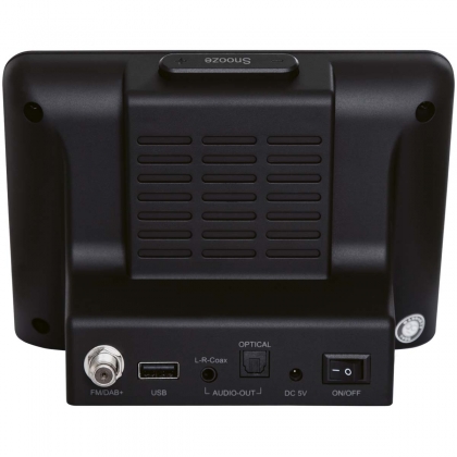 DABMAN i410 BT Compact Hybride Radio DAB+ / FM / Internet / Bluetooth Zwart