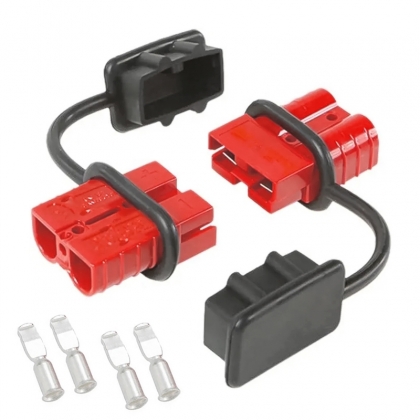 ACCU CONNECTOR 50A MET RUBBER KAP