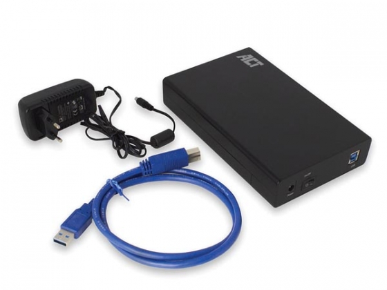 USB 3.2 Gen1 (USB 3.0) 3.5" SATA harde schijf behuizing schroefloos