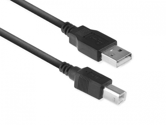 USB 2.0 A male - B male aansluitkabel - 1.8 m