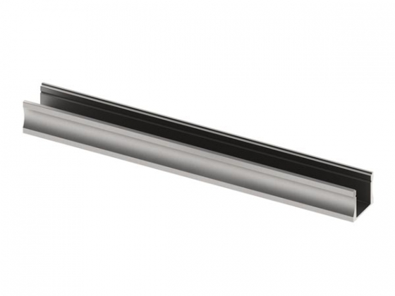 Slimline 15 mm, zilver geanodiseerd, aluminium led profiel - 3 m