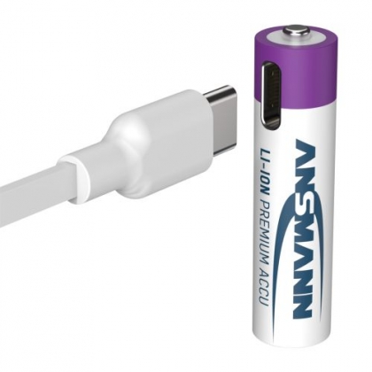 LITHIUM AAA 500MAH USB-C HERLAADBAAR