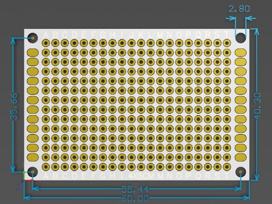 SET UNIVERSELE PROTOTYPING PCB-BOARDS