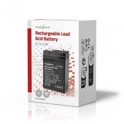 Oplaadbare Loodaccu | Lead-Acid | Oplaadbaar | 6 V | 4500 mAh