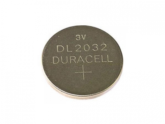 DURACELL - LITHIUM KNOOPCEL 3 V - DL2032 BL2 - 2  st.