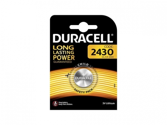 DURACELL - LITHIUM KNOOPCEL 3 V - DL2430 - 1  st.