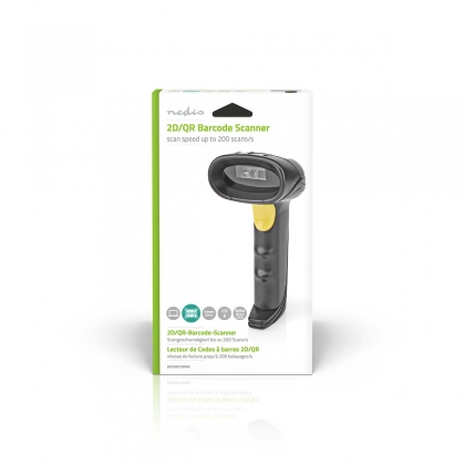 Barcodescanner | CMOS | Bedraad | 1D Lineair / 2D/QR | USB Gevoed | USB 2.0