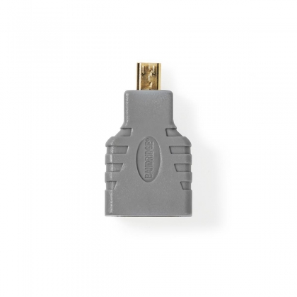 HDMI-Adapter | HDMI-Micro-Connector - HDMI Female | Grijs