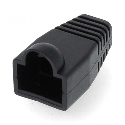 Trekontlasting | RJ45 | PVC | Zwart | Doos | 10 Stuks