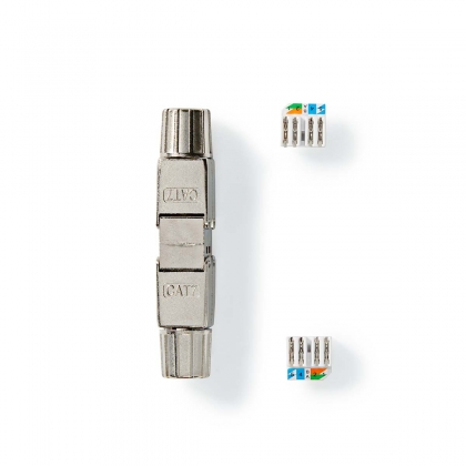 Netwerkkoppeling | CAT7 | Afgeschermd | RJ45 Female | RJ45 Female | Recht | Metaal | Envelop