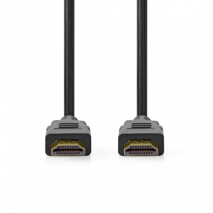 Ultra High Speed ​​HDMI™-Kabel | HDMI™ Connector | HDMI™ Connector | 8K@60Hz | 48 Gbps | 3.00 m | Rond | 6.7 mm | Zwart | Doos