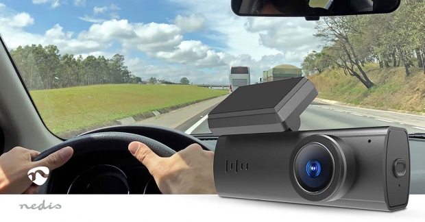 Dash Cam | 1080p@30fps | 2 MPixel | Wi-Fi | LCD | Nachtzicht | Zwart