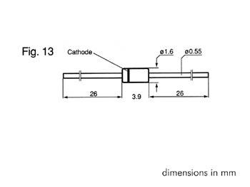 DIODE 150mA - 100V - KLEIN SIGNAAL