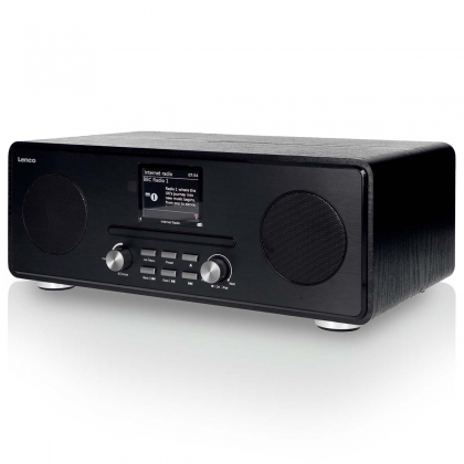 Internet / DAB+ / FM-radio met CD-speler en Bluetooth® Zwart