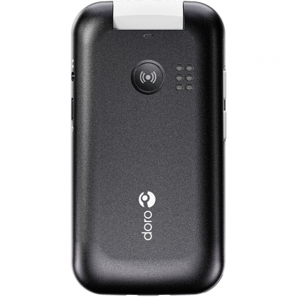 Doro 2880 4G telefoon zwart/wit inclusief bureaulader