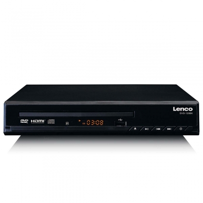 DVD-speler met HDMI en afstandsbediening Zwart