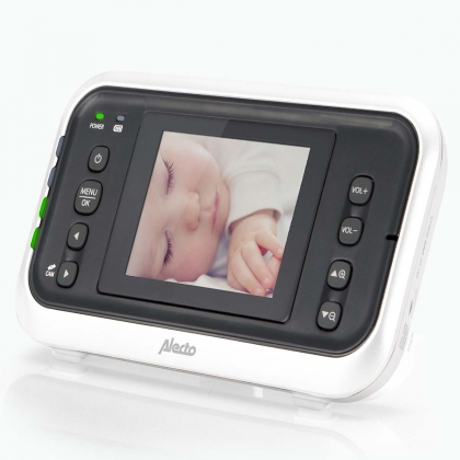 DVM-75 Video babyfoon met 2,4" kleurendisplay wit/antraciet