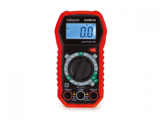 Compacte robuuste digitale multimeter - CAT III - 600 V - 5 functies