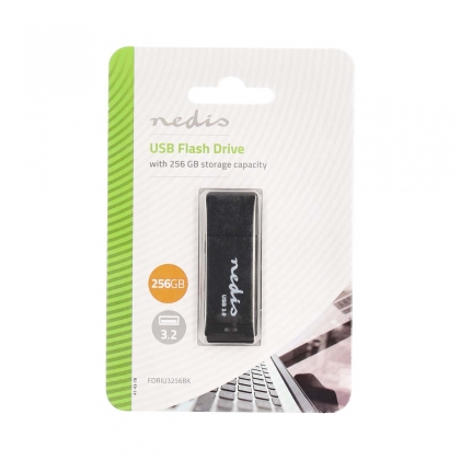 Flash Drive | 256 GB | USB Type-A | Leessnelheid: 80 MB/s | Schrijfsnelheid: 10 MB/s