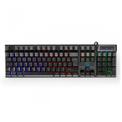 Gaming Combo Kit | 5-in-1 | Toetsenbord, Koptelefoon, Muis en Muismat | Zwart | AZERTY | Frans