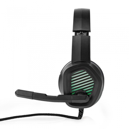 Gaming Headset | Over-Ear | Surround | USB Type-A | Inklapbare Microfoon | 2.10 m | LED