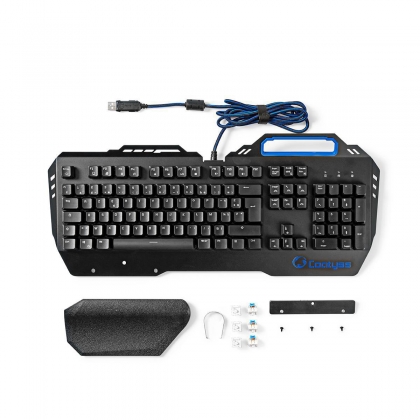 Bedraad Gaming Toetsenbord | USB | Mechanische Toetsen | RGB | Frans | Frans | USB Gevoed | Lengte stroomkabel: 1.70 m | Gaming