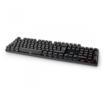 Bedraad Gaming Toetsenbord | USB Type-A | Mechanische Toetsen | LED | QWERTY | Scandinavisch | USB Gevoed | Lengte stroomkabel: 1.50 m | Gaming