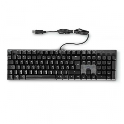 Bedraad Gaming Toetsenbord | USB Type-A | Mechanische Toetsen | LED | QWERTY | Scandinavisch | USB Gevoed | Lengte stroomkabel: 1.50 m | Gaming