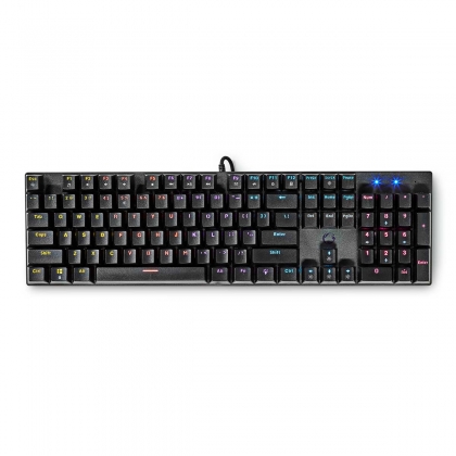 Bedraad Gaming Toetsenbord | USB Type-A | Mechanische Toetsen | LED | QWERTY | US Internationaal | USB Gevoed | Lengte stroomkabel: 1.50 m | Gaming