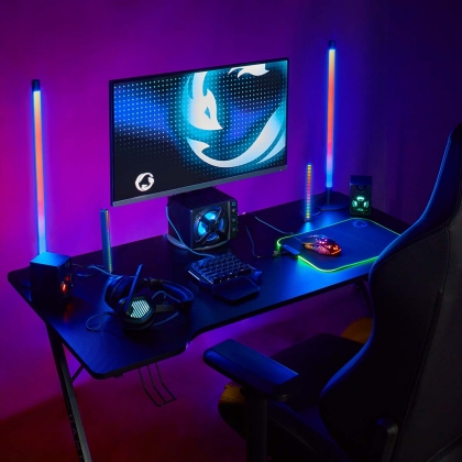 Bedraad Gaming Toetsenbord | USB Type-A | Membrane Toetsen | RGB | Enkelhandig | Universeel | USB Gevoed | Lengte stroomkabel: 1.60 m | Gaming