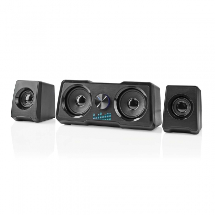 Gaming Speaker | Speaker-kanalen: 2.2 | USB Gevoed | 3,5 mm Male | 48 W | LED | Volumebediening