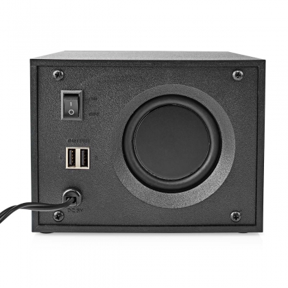 Gaming Speaker | Speaker-kanalen: 2.1 | USB Gevoed | 3,5 mm Male | 33 W | LED | Volumebediening