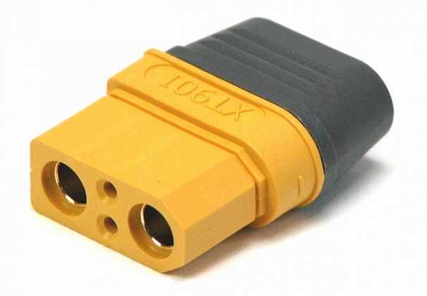 XT90 Voedingsconnector 4-polig Female 40A - 500Vdc met kap