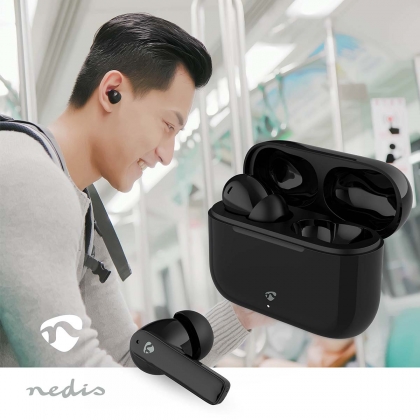 Volledig Draadloze Oordopjes | ENC (Environmental Noise Cancelling) | Bluetooth® | Maximale batterijduur: 24 uur | Aanraakbediening | Charging case | Draadloze oplaadcase | Ingebouwde microfoon | Ondersteuning voor spraakbesturing | Ruisonderdrukking | IP