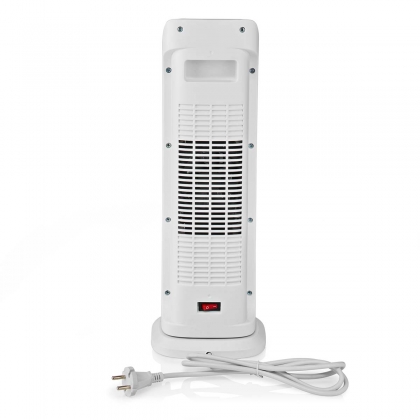 SmartLife keramische PTC-ventilatorkachel | Wi-Fi | 2000 W | 2 Warmte Standen | Zwenkfunctie | Display | 10 - 49 °C | Android™ / IOS | Wit