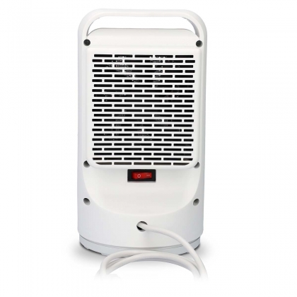 SmartLife keramische PTC-ventilatorkachel | Wi-Fi | 1500 W | 2 Warmte Standen | Zwenkfunctie | Display | 10 - 49 °C | Android™ / IOS | Wit