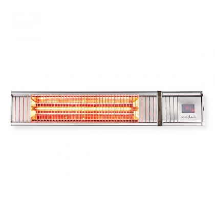 Patio Verwarmer | 2000 W | 9 Warmte Standen | Wandmontage | IP65 | Aluminium