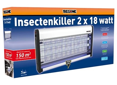 INSECT KILLER 2 X 18W - 150m²