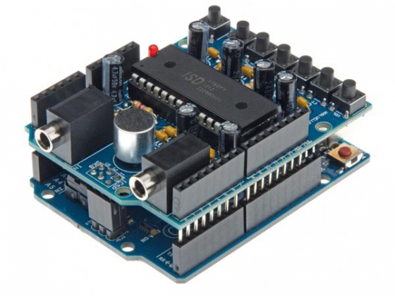 AUDIO-OPNAME SHIELD VOOR ARDUINO®