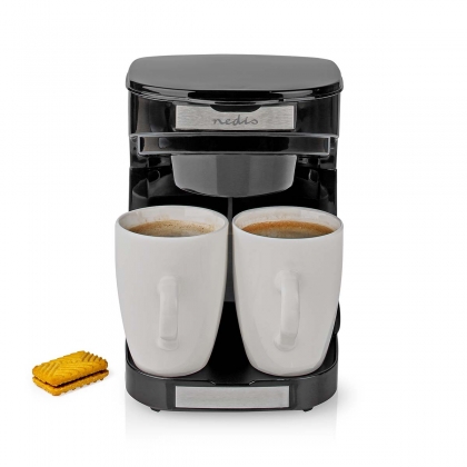 Koffiezetapparaat | Filter Koffie | 0.25 l | 2 Kopjes | Zwart