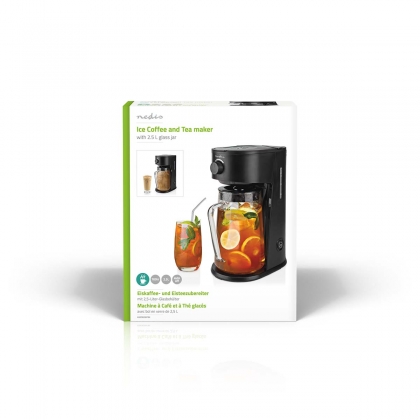 ijskoffie & ijsthee Maker | Filter Koffie | 2.5 l | 6 Kopjes | Zwart