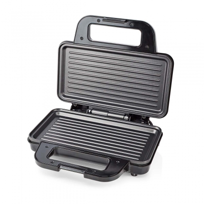 Sandwich maker | 900 W | 26.8 x 14.5 cm | Automatische temperatuurregeling | Aluminium / Kunststof